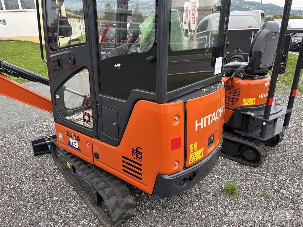 Hitachi ZX19-6 Pásové rýpadlá