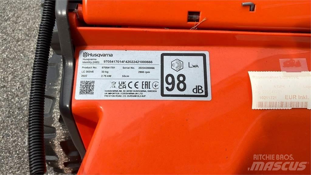 Husqvarna LC 353VE Samochodné kosačky