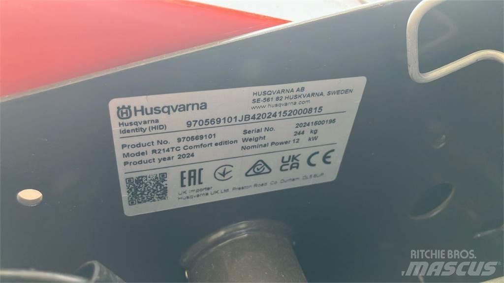 Husqvarna R 214TC Komunálna technika - ostatné