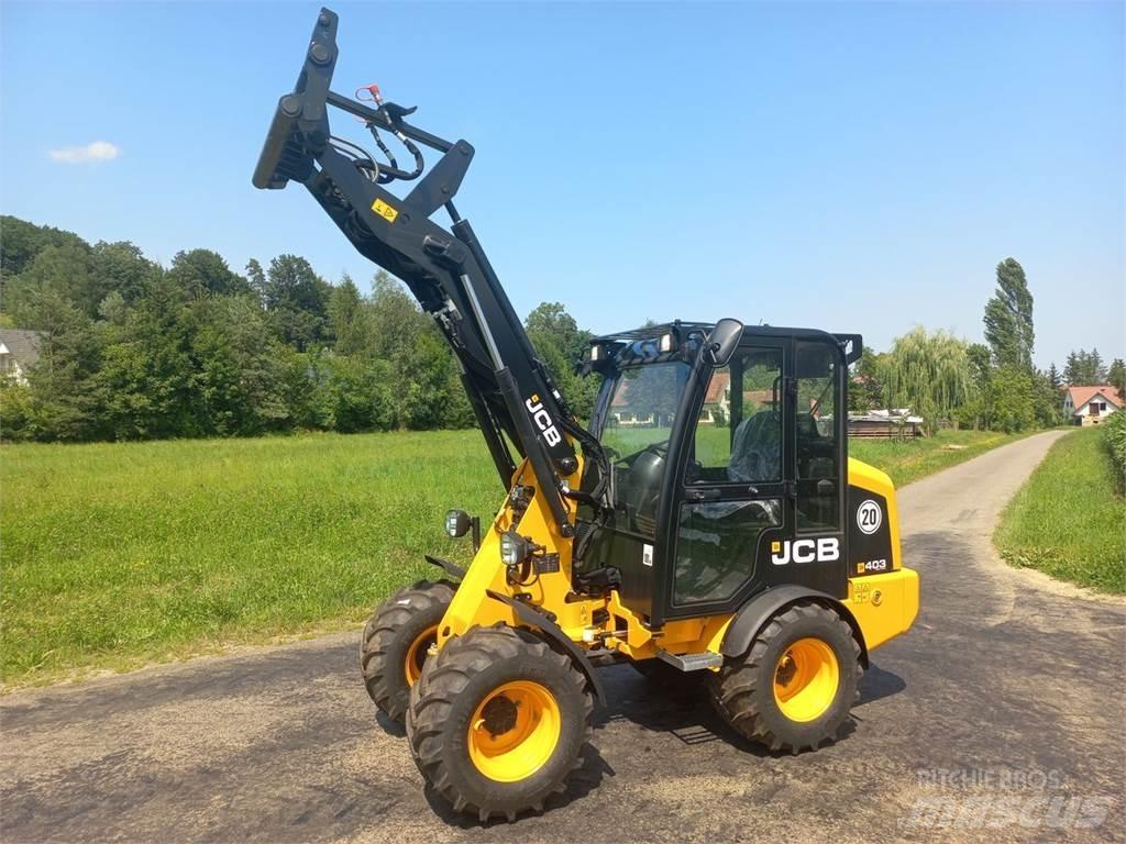 JCB 403 Agri Čelné nakladače a rýpadlá