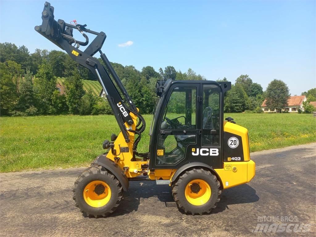JCB 403 Agri Čelné nakladače a rýpadlá