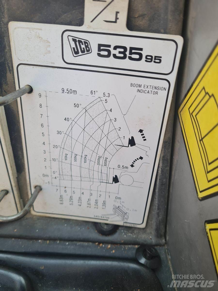 JCB 535 95 Teleskopické manipulátory
