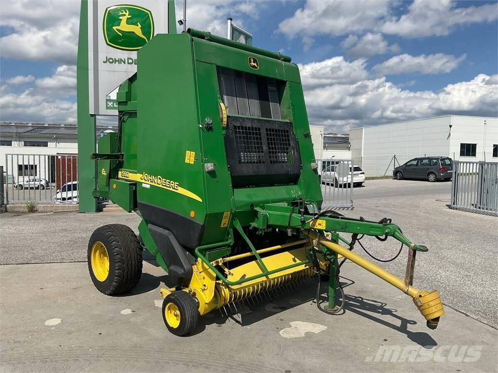 John Deere 592C Lisy na okrúhle balíky