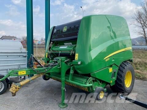 John Deere 960 Lisy na okrúhle balíky
