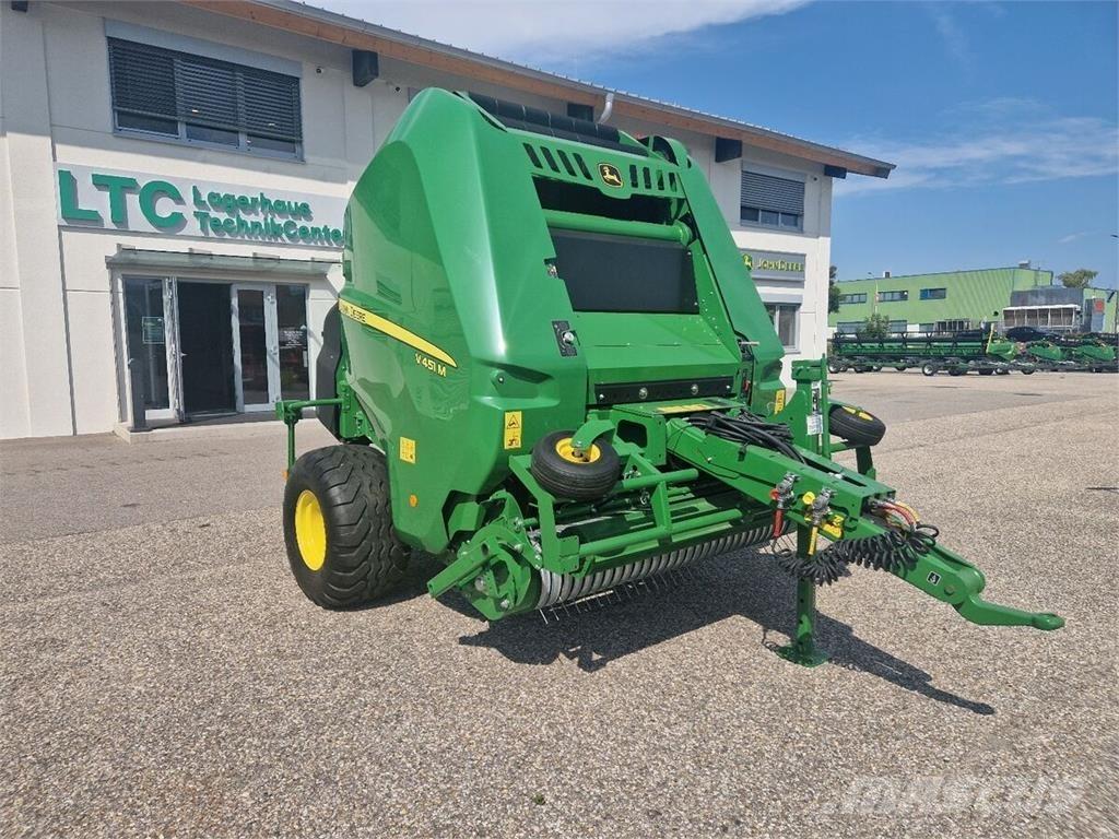John Deere V451M Lisy na okrúhle balíky