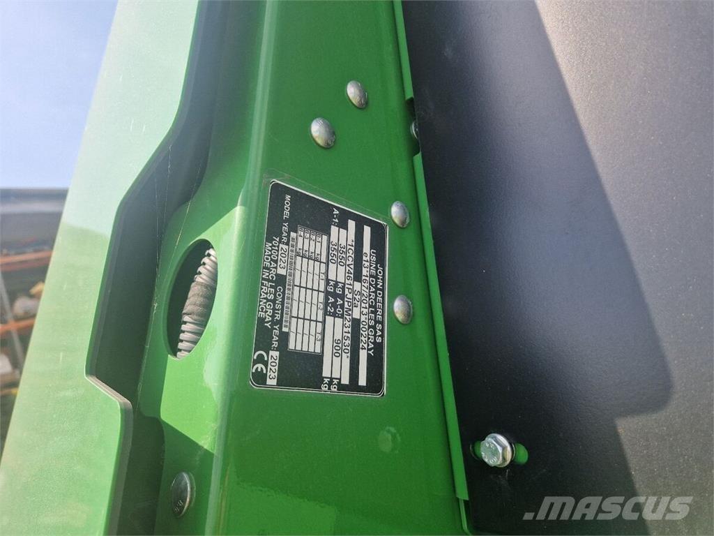 John Deere V461M Lisy na okrúhle balíky