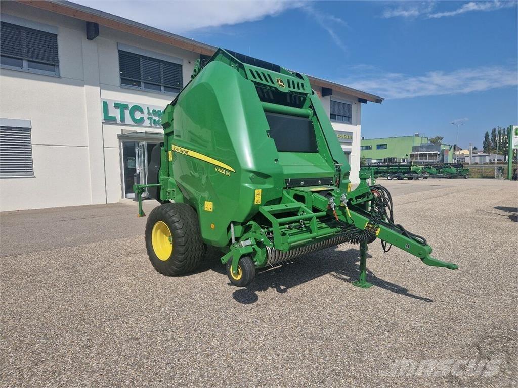John Deere V461M Lisy na okrúhle balíky