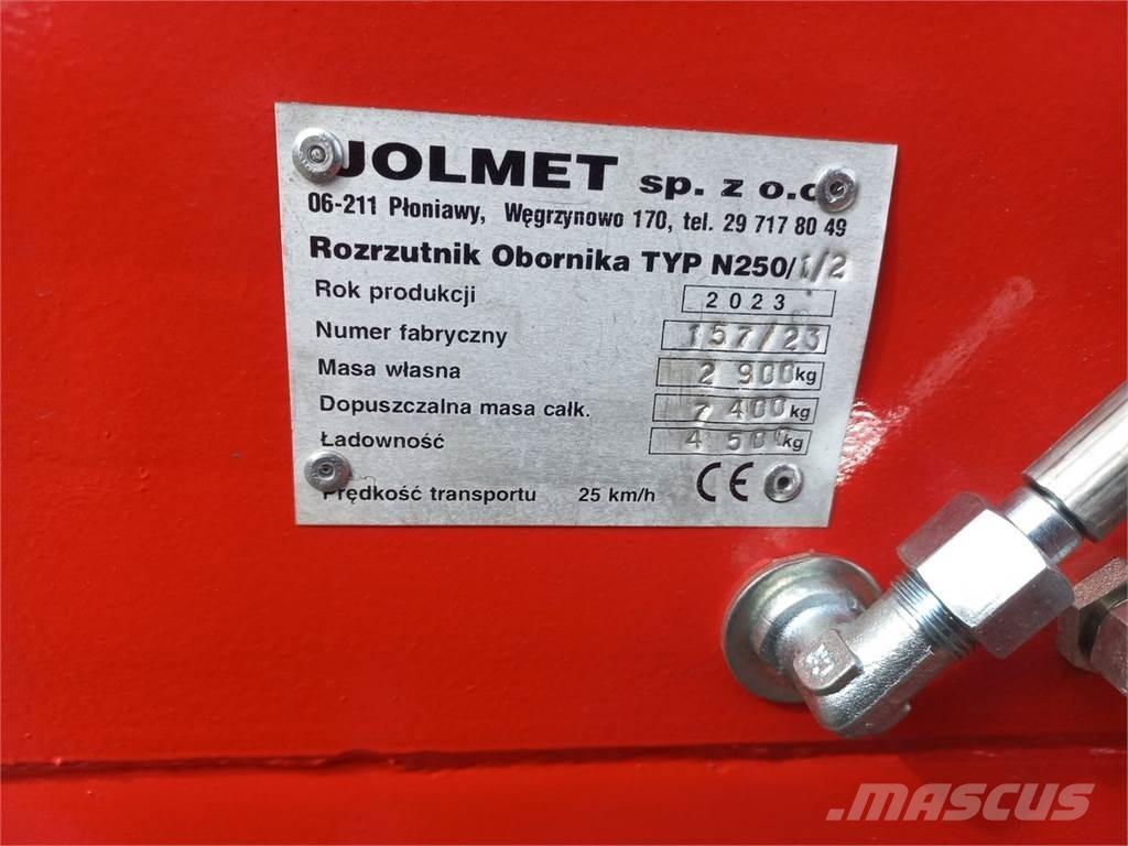  Jolmet N 250 Rozmetadlá maštaľného hnoja