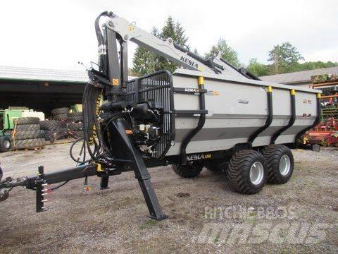 Kesla 124H + 305T Lesnícke prívesy
