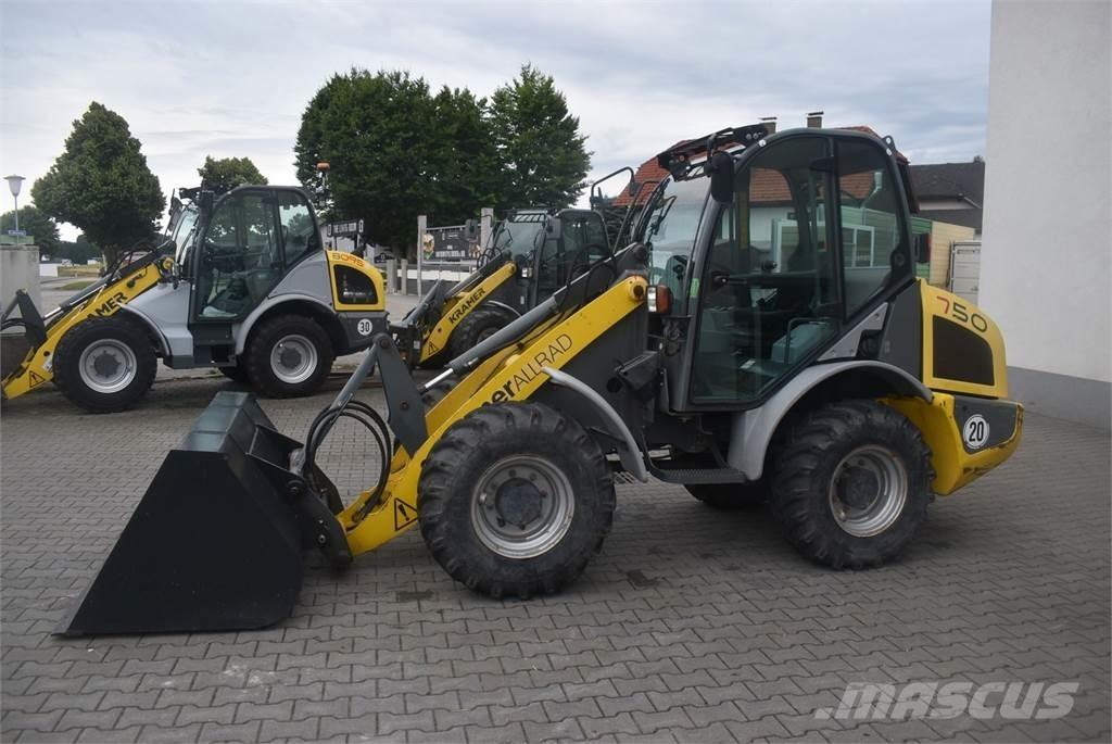 Kramer 750 Kolesové nakladače