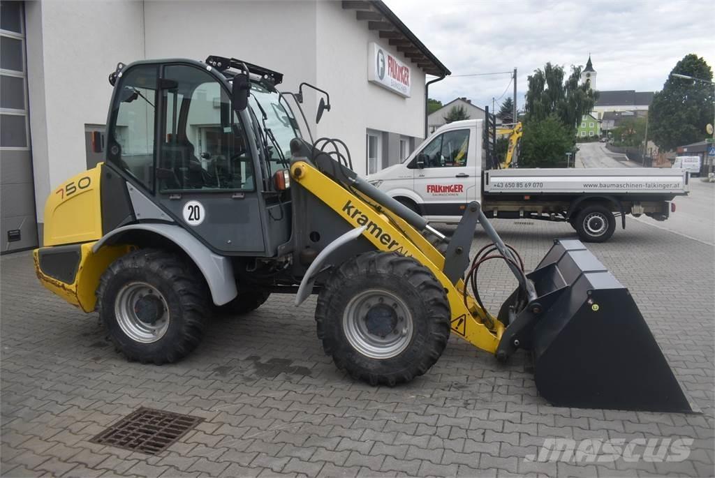 Kramer 750 Kolesové nakladače