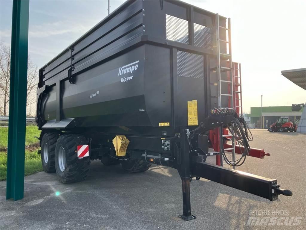 Krampe BigBody 750 Vyklápacie prívesy