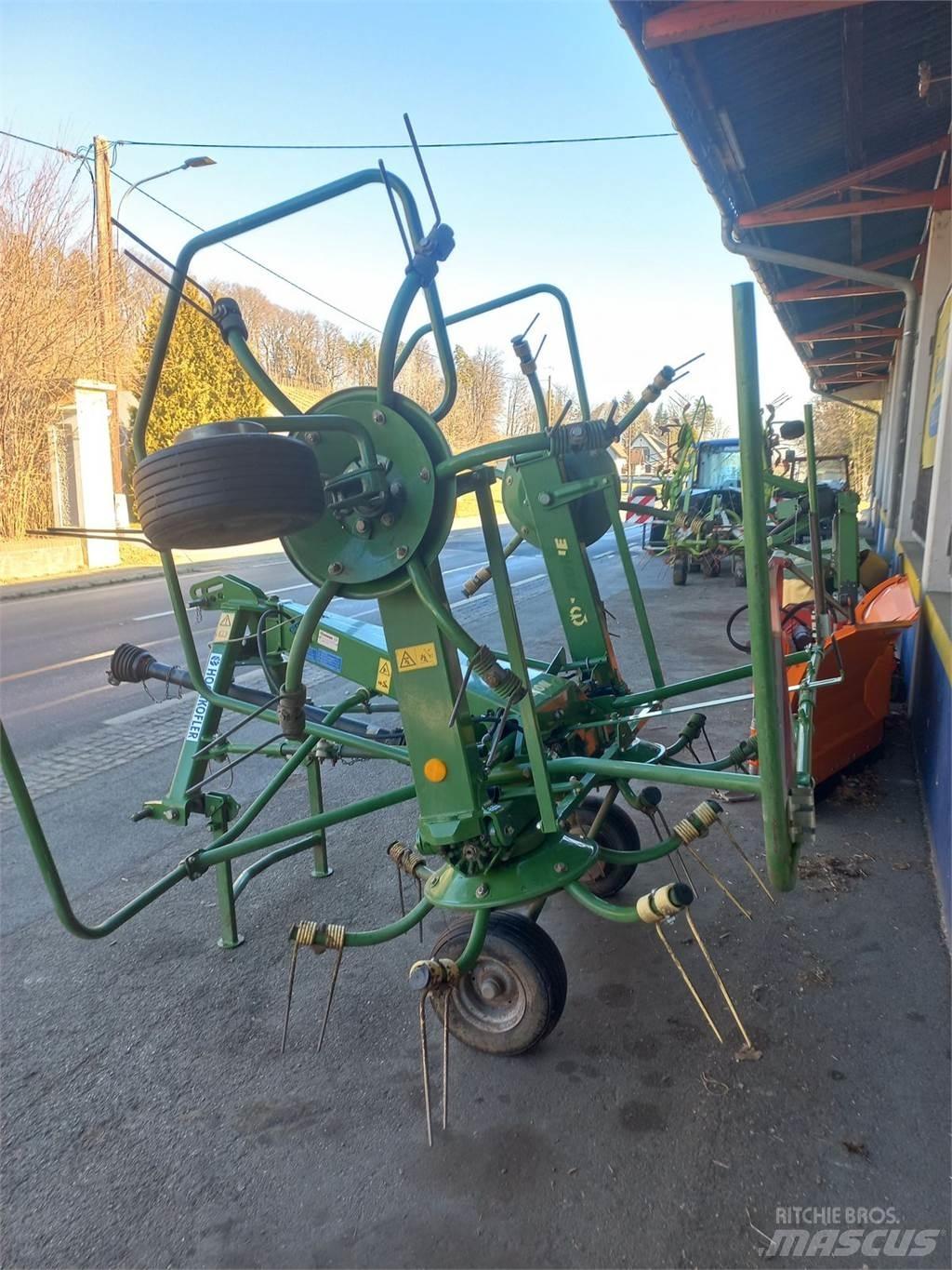 Krone KW 4.62 Obracače a zhrabovače sena