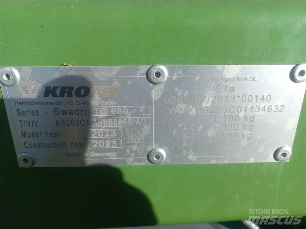 Krone TC 680 Riadkovacie žacie stroje