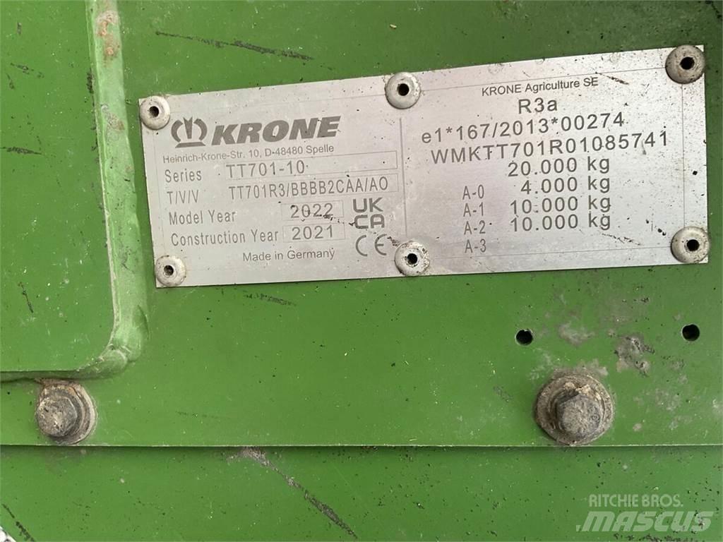 Krone TX 460 GL Samozberacie vozy