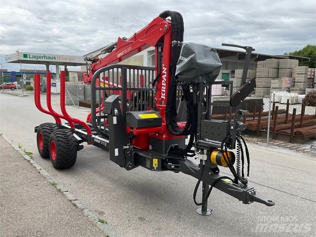 Krpan GP 9 DF Lesnícke prívesy