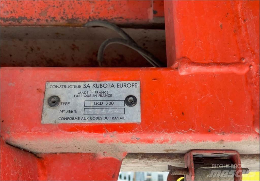 Kubota GCD 700 Komunálna technika - ostatné