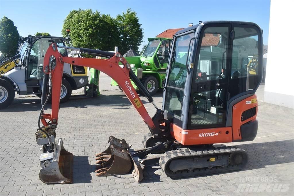 Kubota KX016-4 Mini rýpadlá < 7t