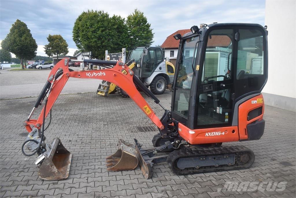 Kubota KX016-4 Mini rýpadlá < 7t