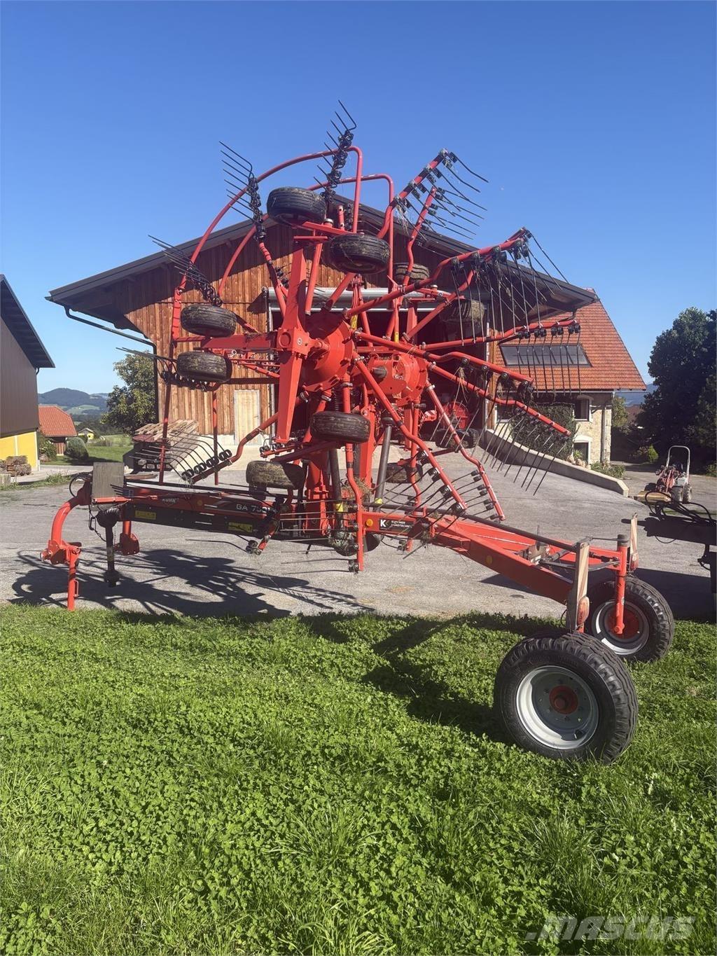 Kuhn GA 7501 Riadkovacie žacie stroje