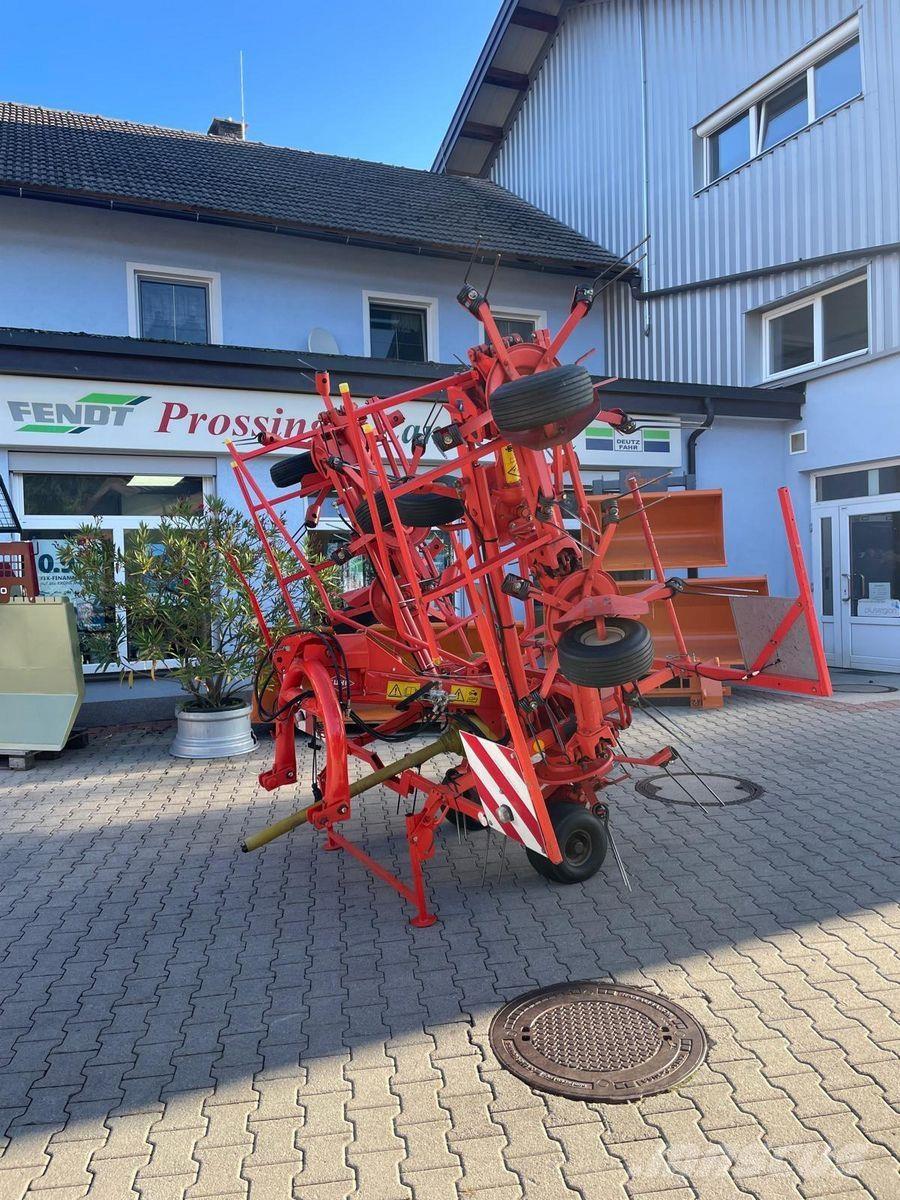 Kuhn GF 7601 MH Obracače a zhrabovače sena