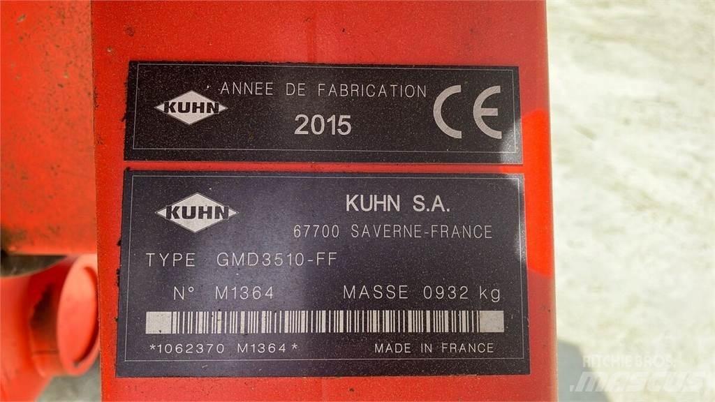 Kuhn GMD 3510 FF Žacie stroje