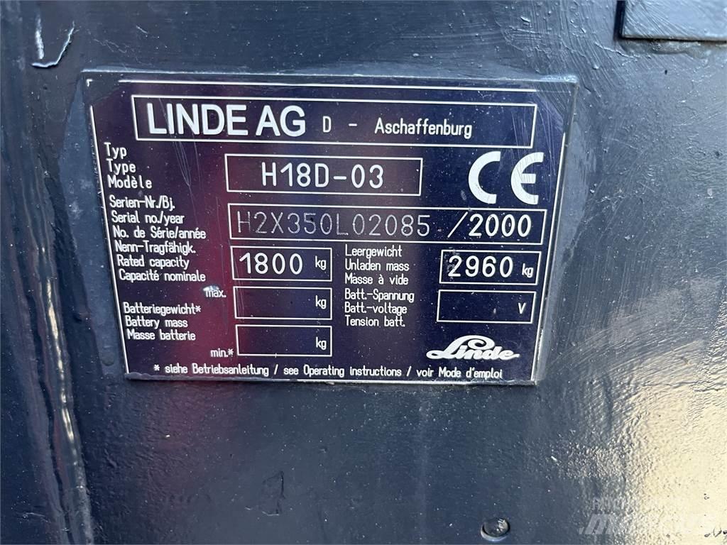 Linde H 18 D Iné
