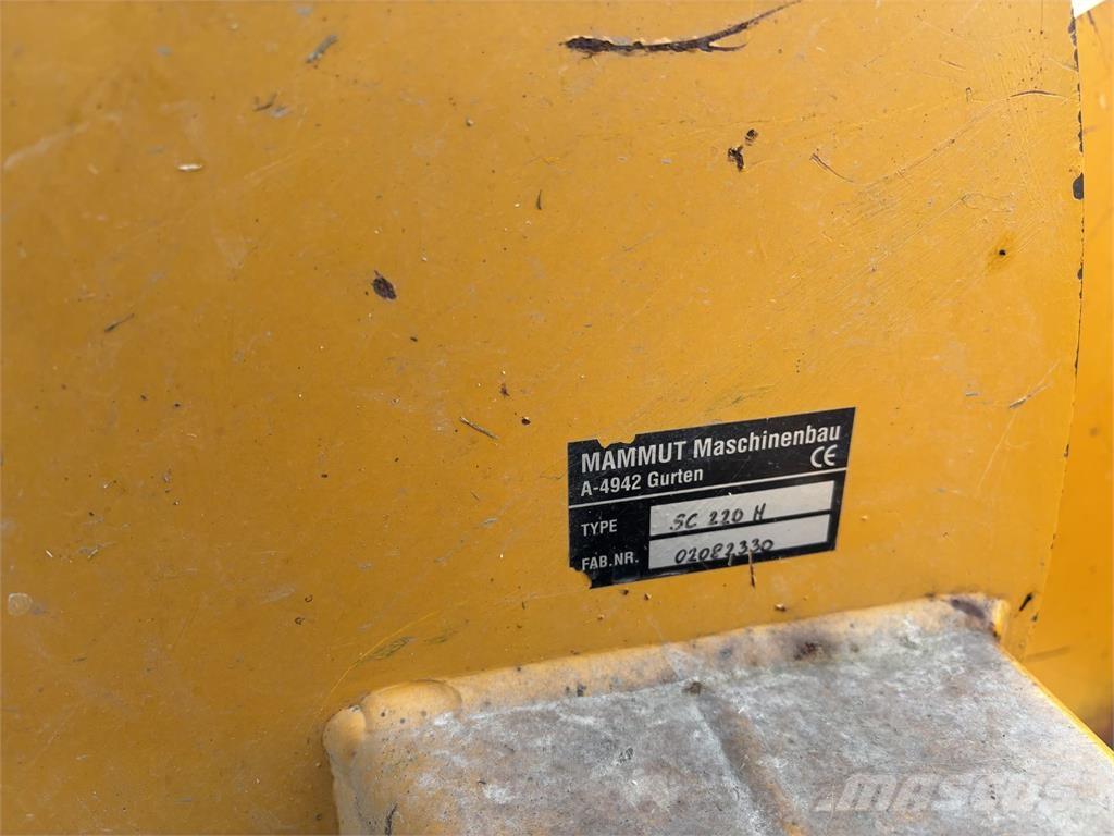 Mammut SC 220 H Ďalšie poľnohospodárske stroje