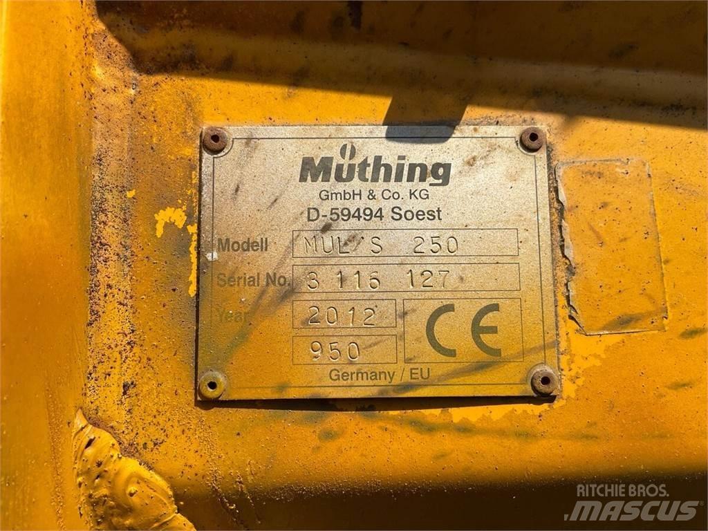 Müthing MUL/S 250 Mulčovače