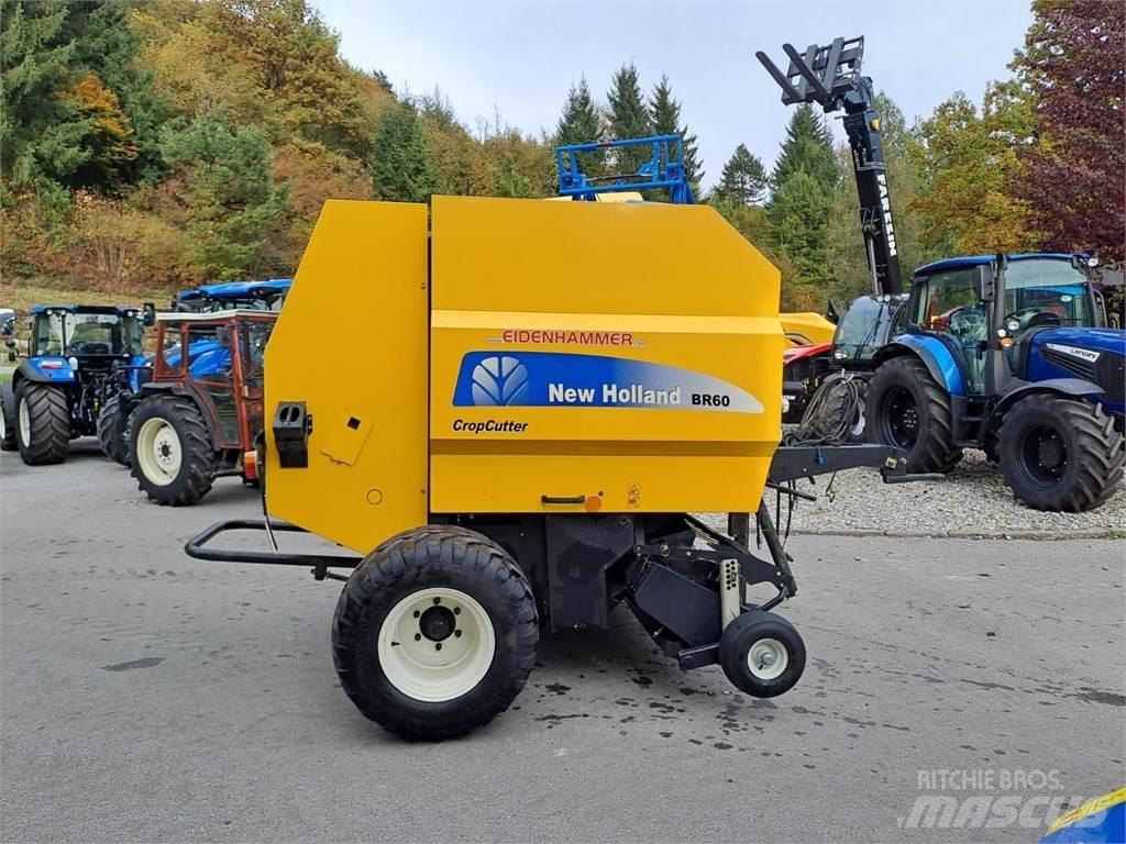 New Holland BR 6090 Lisy na okrúhle balíky