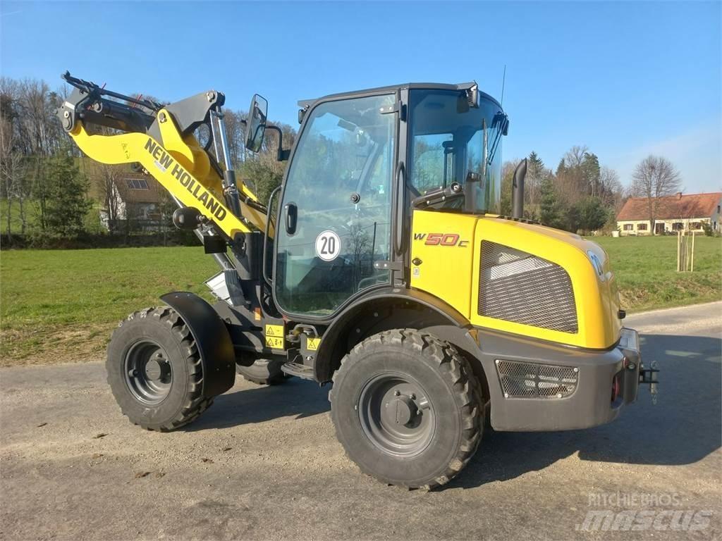 New Holland W50C Kolesové nakladače