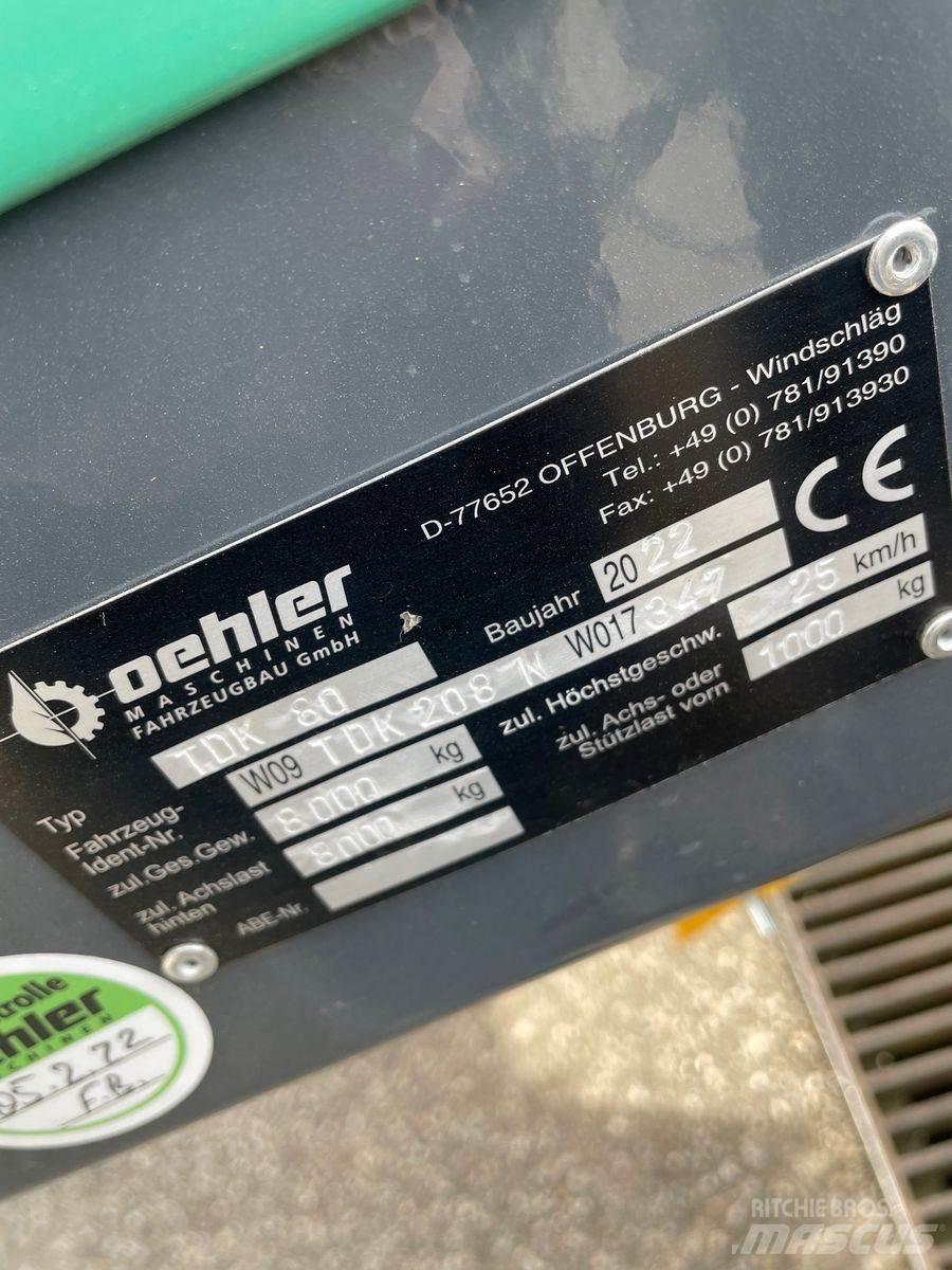 Oehler TDK 80 Vyklápacie prívesy