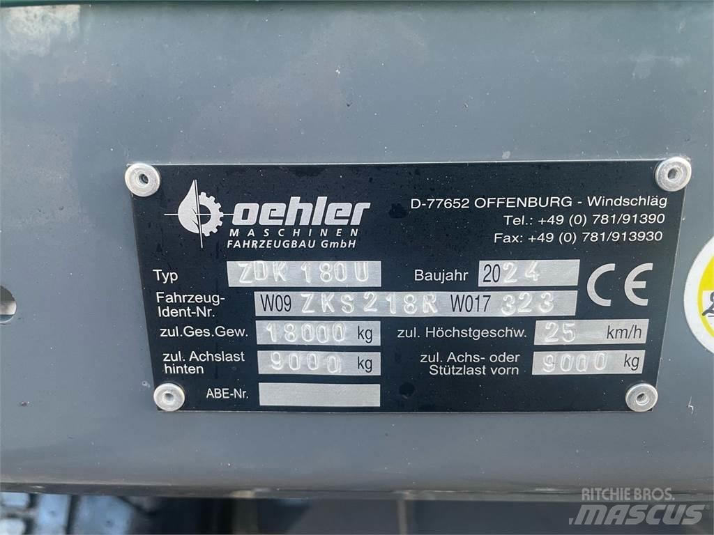 Oehler ZDK 180U Vyklápacie prívesy