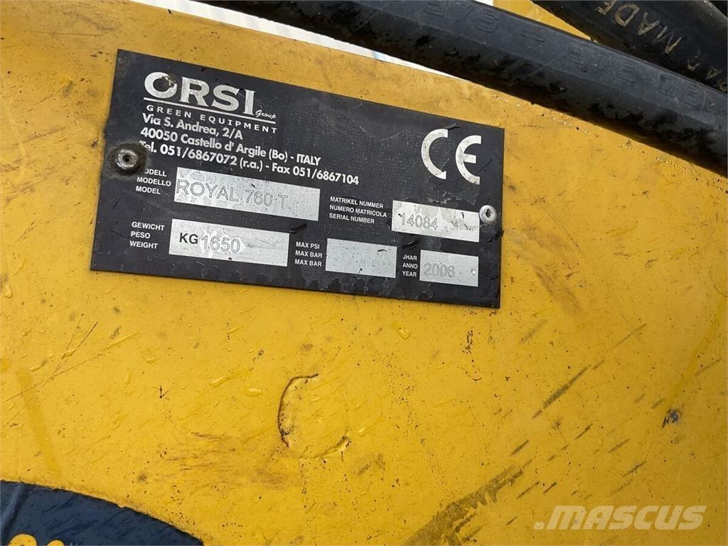 Orsi Royal 760 T Samochodné kosačky
