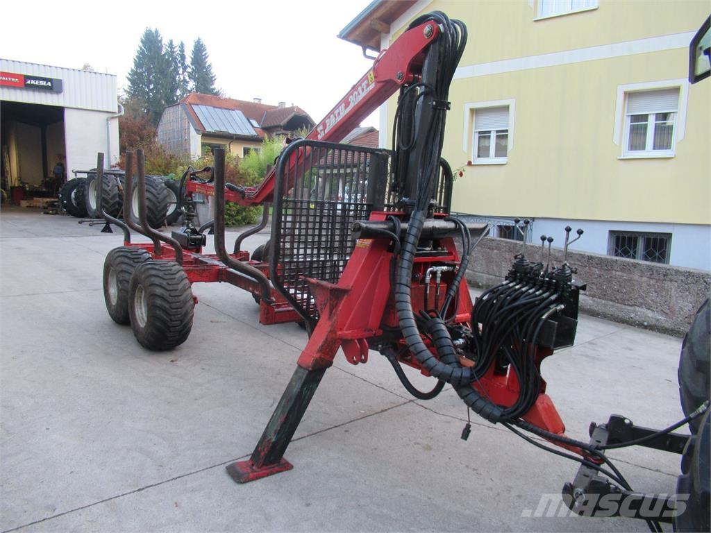 Patu 8T + 203T Lesnícke prívesy