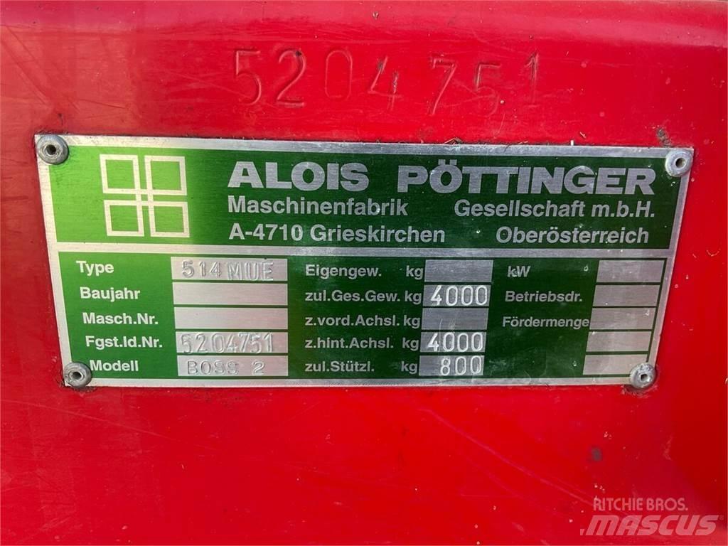 Pöttinger Boss II Samozberacie vozy