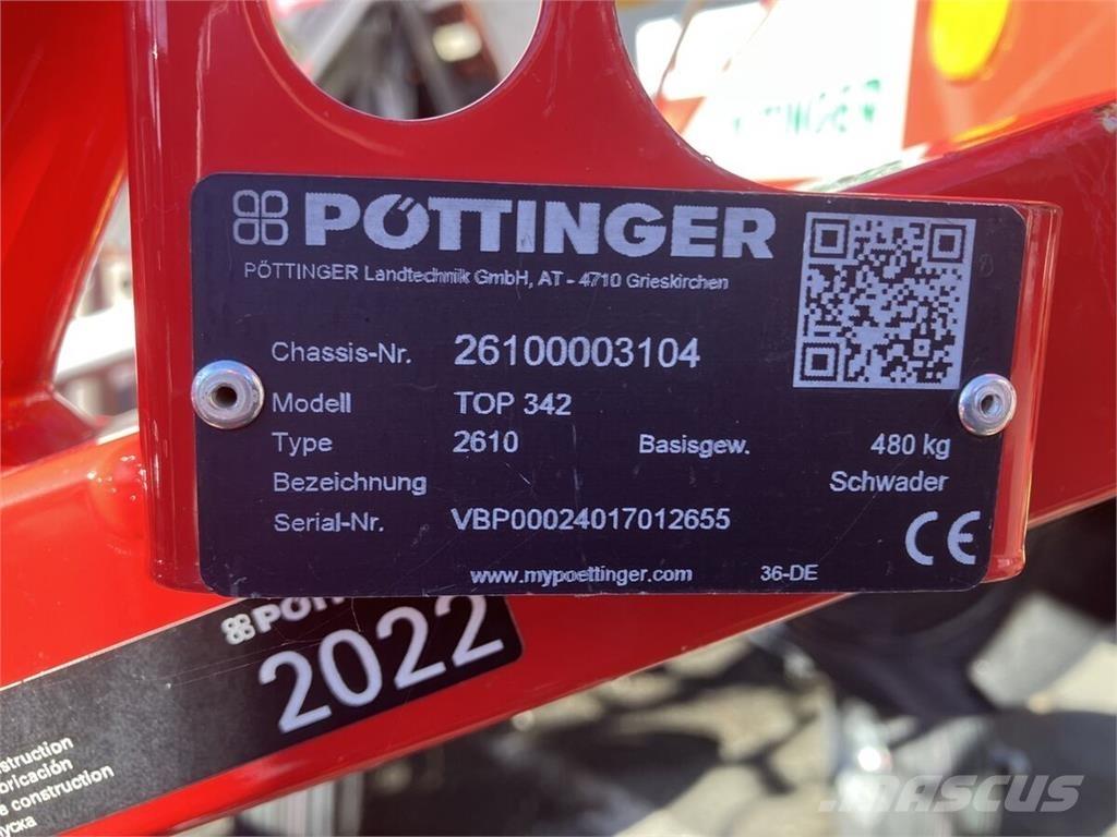 Pöttinger TOP 342 Riadkovacie žacie stroje
