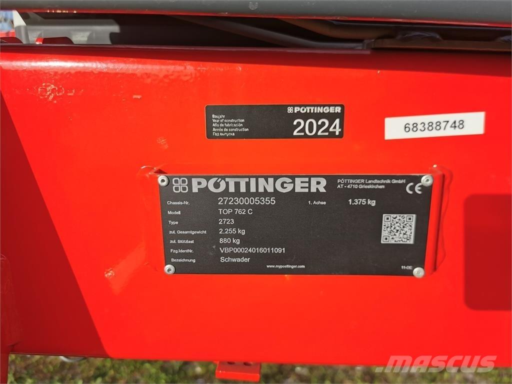 Pöttinger TOP 762C Riadkovacie žacie stroje