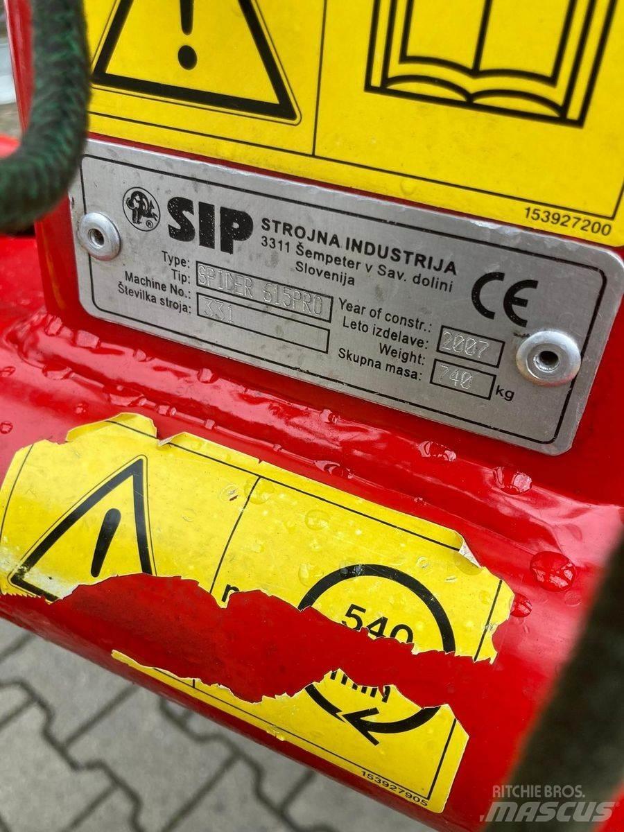 SIP Spider 615 pro Obracače a zhrabovače sena