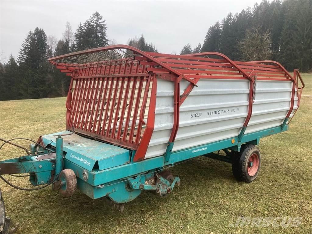 Steyr Hamster 803V Samozberacie vozy