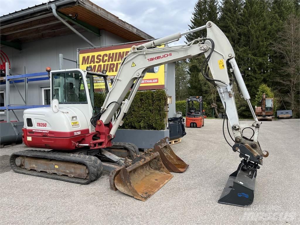 Takeuchi TB 260 Mini rýpadlá < 7t