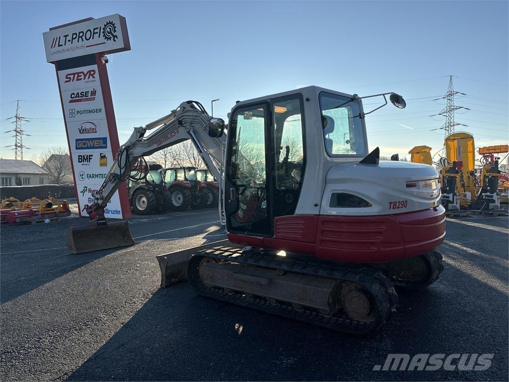 Takeuchi TB 290 Pásové rýpadlá