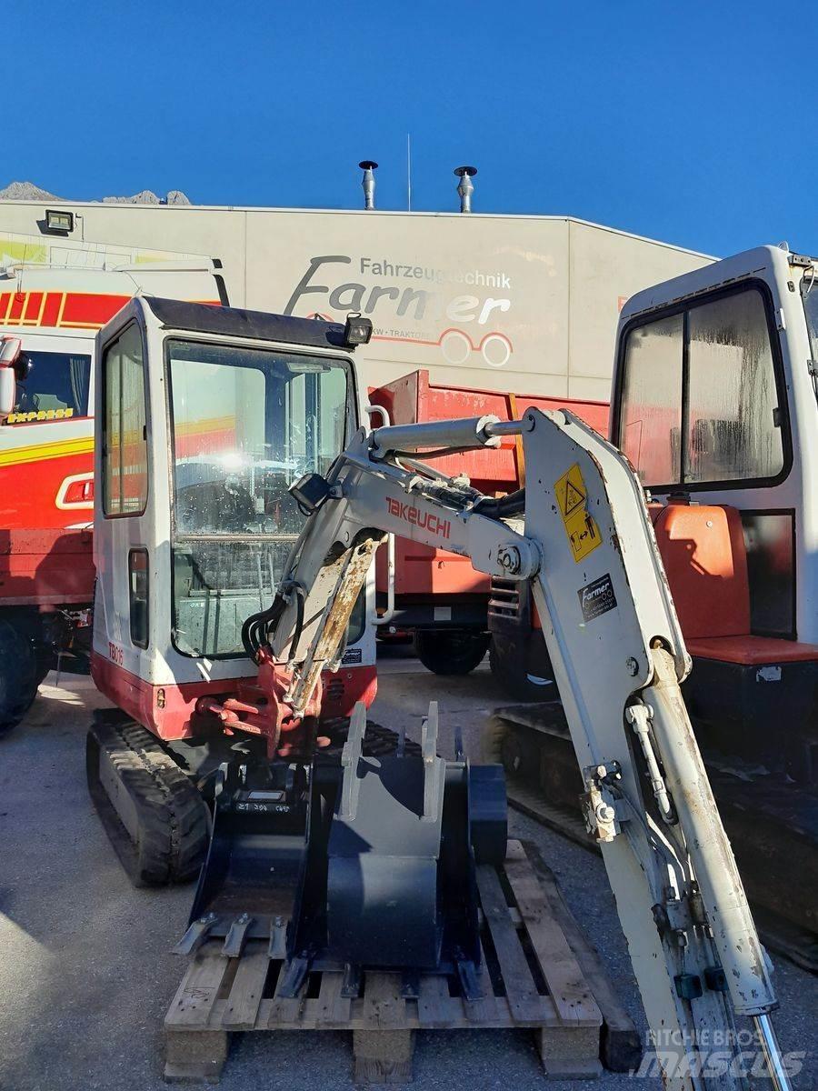 Takeuchi TB016 H Mini rýpadlá < 7t