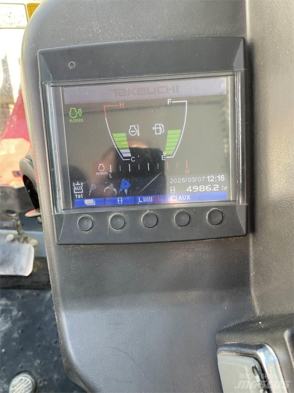 Takeuchi TB280 FR Mini rýpadlá < 7t