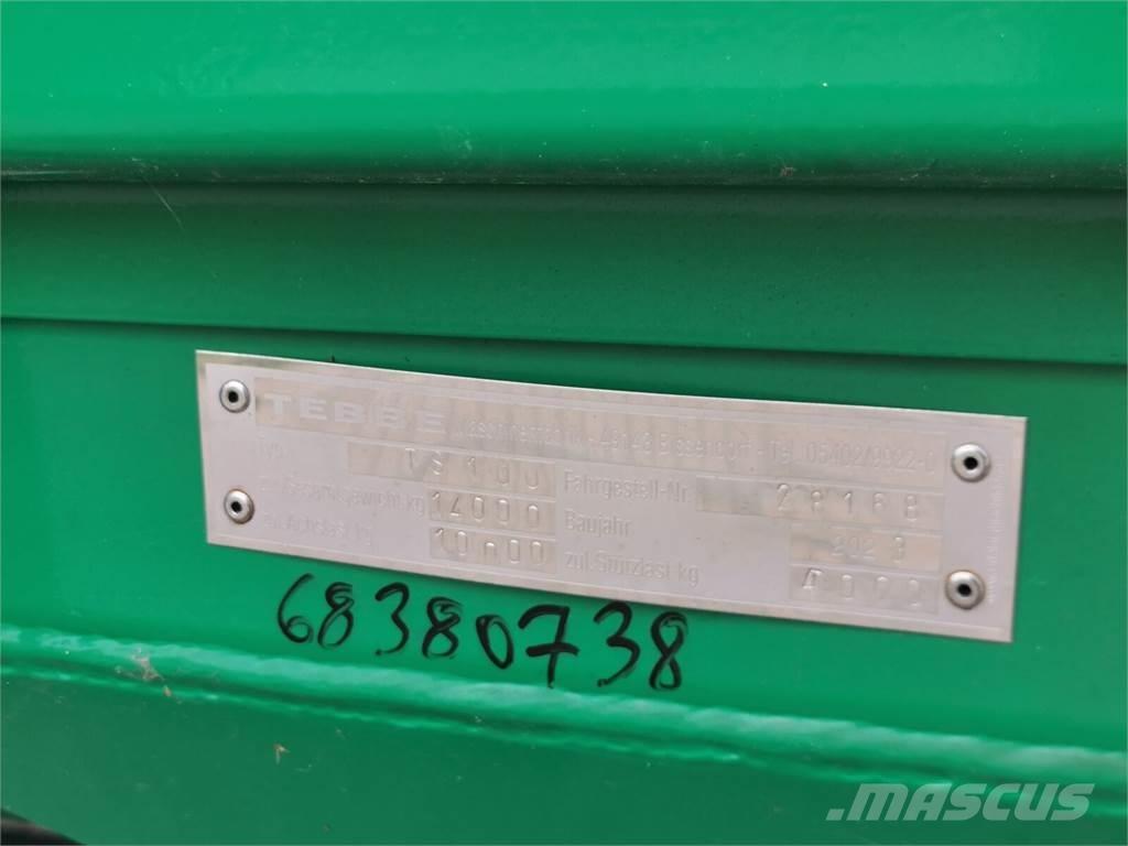 Tebbe TS 100 Rozmetadlá maštaľného hnoja
