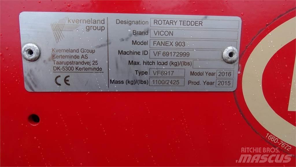 Vicon Fanex 903 Obracače a zhrabovače sena