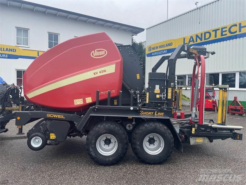 Vicon RV 4216 SC 14 Lisy na okrúhle balíky