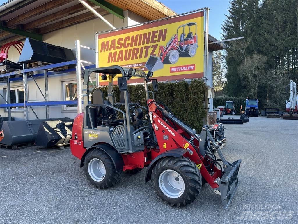 Weidemann 1160 Čelné nakladače a rýpadlá