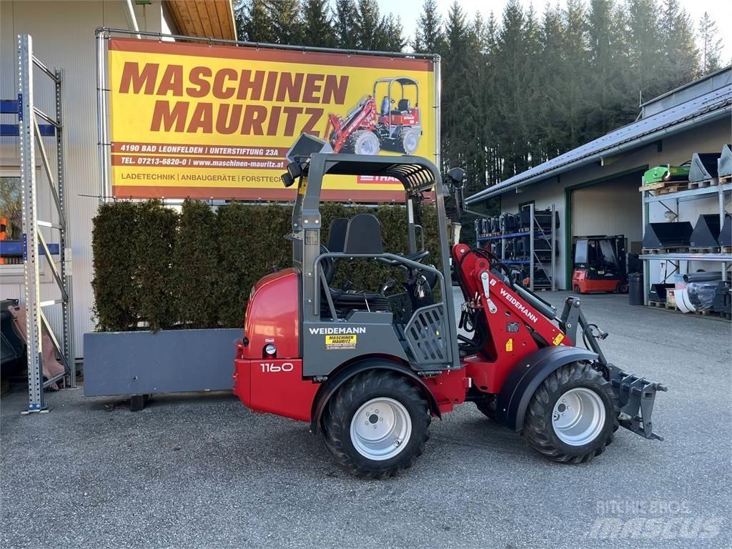Weidemann 1160 Čelné nakladače a rýpadlá