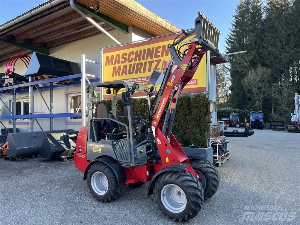 Weidemann 1160 Čelné nakladače a rýpadlá